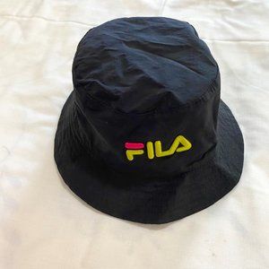Fila Bucket Hat kids Moda Nella Vita Sportiva Black 7 in D